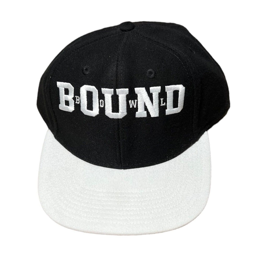 Bound Bowl ESPN College Football NCAA Adidas Adult White/Black Wool Flat Cap